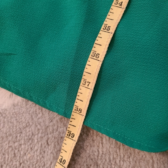 Sophia + Zeke Kelley Green Short Sleeve Dress - Picture 12 of 16